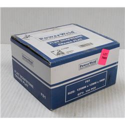 POWERWELD BOX OF 144PCS FS1 FLAT SOAPSTONE