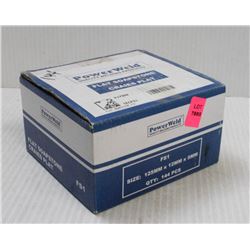 POWERWELD BOX OF 144PCS FS1 FLAT SOAPSTONE