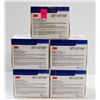 Image 1 : 5 BOXES OF 10 3M PARTICULATE P95 MASK FILTERS;