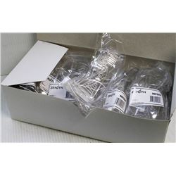 BOX OF 12 NEW ZENITH CLEAR LENS SAFETY GLASSES