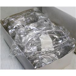 12 PAIR ZENITH SAFETY EYEWEAR, CLEAR FRAME CLEAR