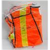 Image 1 : LOT OF 3 NEW SAFETY REFLECTIVE VESTS, SIZE X-LARGE