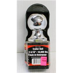 NEW  TOWPRO TRAILER BALL, 2-5/16", RATED 10,000LBS