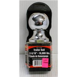 NEW  TOWPRO TRAILER BALL, 2-5/16", RATED 10,000LBS