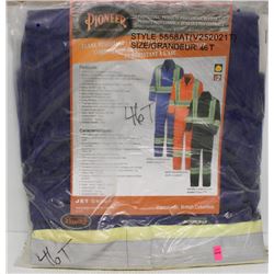 PAIR OF NEW PIONEER FLAME RESISTANT COVERALLS,
