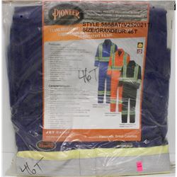 PAIR OF NEW PIONEER FLAME RESISTANT COVERALLS,