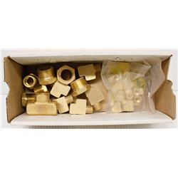 BOX OF 3/8 BRASS EXTRUDED STREET TEES