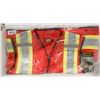 Image 1 : NEW DURATECH RED SAFETY VEST SIZE X-LARGE