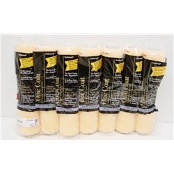 LOT OF 7 ONE COAT PAINT ROLLERS