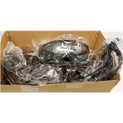 BOX OF 9 ZENITH SAFETY GOGGLES WITH CLEAR LENS