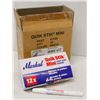Image 1 : CASE OF 48 QUIK STIK MINI PAINT MARKERS - WHITE