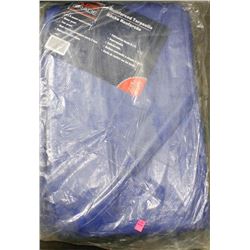 HEAVY DUTY BLUE TARP - APPROX 10FT X 20FT