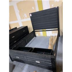 New in Box Queen Captain Bed with headboard, footboard and rails