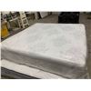 Image 1 : NEW Floor Model 16 inch thick Plush memory foam King Size Mattress ( slight dirt scuff on side)