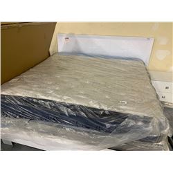 King Size Pillow Top Mattress in plastic wrap