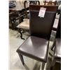 Image 2 : Leather dining chair sold so much each x 2 must take both