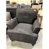 Image 1 : Microfiber Ultra Suede Gray Side Chair