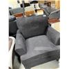 Image 3 : Microfiber Ultra Suede Gray Side Chair