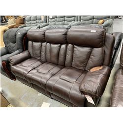 Triple Seat Reclining Sofa ( damage on arm)