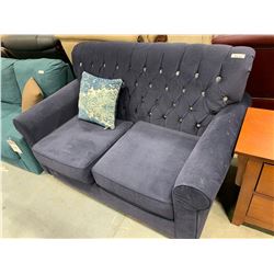 Upholstered Micro Fiber 2 seat sofa ( dirty spots on arm)