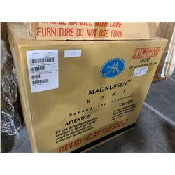 New in Box MagnussenÂ Cherry wood 2 drawer night stand