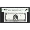 Image 1 : 1929 10 Unit American Bank Note Co. "Test Note" PMG Gem Uncirculated 66EPQ