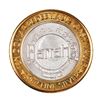 Image 2 : .999 Silver Harrah's Casino Reno Nevada $10 Casino Limited Edition Gaming Token