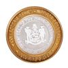 Image 1 : .999 Fine Silver Caesars Atlantic City, NJ $10 Limited Edition Gaming Token