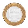 Image 2 : .999 Fine Silver Gold Coast Las Vegas $10 Casino Limited Edition Gaming Token