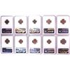 Image 2 : Lot of (10) Ancient Roman Empire Coins NGC Certified