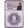 Image 1 : 1792-2017 Half Disme 1 oz. Silver Medal NGC PF70 W/Edmund C. Moy Signature
