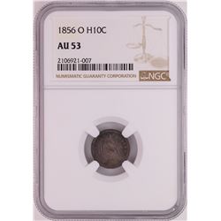 1856-O Seated Liberty Half Dime Coin NGC AU53