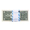 Image 2 : Pack of (100) Consecutive 2017 $1 Federal Reserve STAR Notes Kansas City
