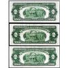 Image 2 : Lot of (3) 1928G $2 Legal Tender Notes