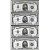 Lot of (4) 1934C/D $5 Silver Certificate Notes