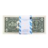 Image 2 : Pack of (100) Consecutive 2017 $1 Federal Reserve STAR Notes Kansas City