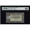 Image 1 : 1952 Switzerland 5 Franken Note Pick# 11p PMG Superb Gem Uncirculated 69EPQ