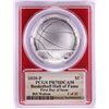 Image 2 : 2020-P $1 Basketball HOF Silver Dollar Coin PCGS PR70DCAM Bill Walton Signature FDOI