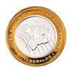 Image 1 : .999 Silver Fitzgerald's Casino & Hotel Las Vegas, NV $20 Limited Edition Gaming Token