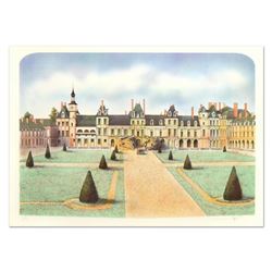 Rolf Rafflewski "Chateau de Fontainebleau" Limited Edition Lithograph