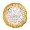 Image 2 : .999 Fine Silver Gold Strike Jean, Nevada $10 Limited Edition Casino Gaming Token