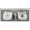 Image 1 : 1935E $1 Silver Certificate Misaligned Overprint ERROR Note