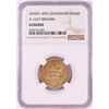 Image 1 : AH451-492 Ghaznavid Dinar A-1637 Ibrahim Gold Coin NGC Genuine