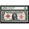 Image 1 : 1923 $1 Legal Tender Note Fr.40 PMG About Uncirculated 55