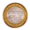 Image 1 : .999 Silver Bill's Casino Lake Tahoe, Nevada $10 Casino Gaming Token Limited Edition