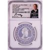 Image 1 : 1792-2017 Half Disme 1 oz. Silver Medal NGC PF70 W/Edmund C. Moy Signature