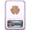 Image 2 : 1910 $5 Indian Head Half Eagle Gold Coin NGC MS61