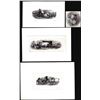 Image 1 : Lot of (4) 1800's Vignette from Original Proof Plates