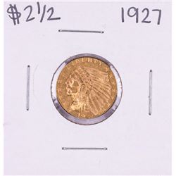 1927 $2 1/2 Indian Head Quarter Eagle Gold Coin