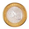 Image 1 : .999 Silver McCarran International Airport Las Vegas, NV $10 Limited Gaming Token